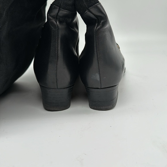 Bally flat knee boots in leather and suede size eu 36 / US 6. EUC - Picture 4 of 5